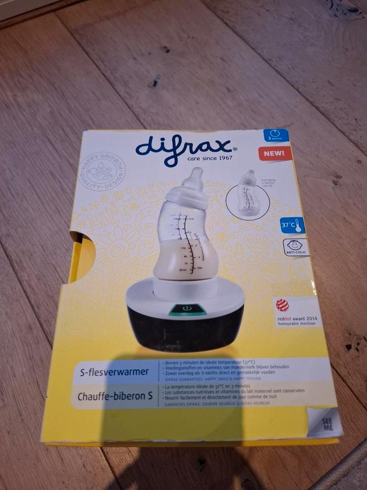 Difrax S Flessenwarmer - Zonder Fles, Kinderen en Baby's, Babyvoeding en Toebehoren, Gebruikt, Flessen- of potjesverwarmer, Ophalen of Verzenden