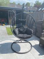 Ei vormige schommelstoel, Tuin en Terras, Tuinstoelen, Ophalen, Gebruikt, Metaal, Verstelbaar