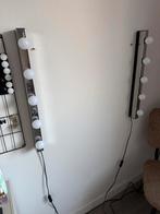 Twee IKEA Musik wandlampen, Huis en Inrichting, Lampen | Vloerlampen, Ophalen, Zo goed als nieuw, Metaal, Minder dan 100 cm
