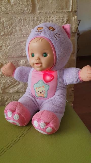 V-Tech pop, little love dieren knuffelpop, kat Kira beschikbaar voor biedingen