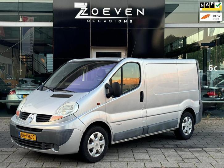 Renault Trafic 2.5 dCi T27 L1H1 123000 km nap!, Auto's, Bestelauto's, Bedrijf, Te koop, ABS, Airbags, Airconditioning, Boordcomputer