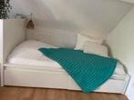 IKEA Eenpersoonsbed 90x200 met Opbergbakken, Huis en Inrichting, Slaapkamer | Bedden, Ophalen, 90 cm, Eenpersoons, Wit