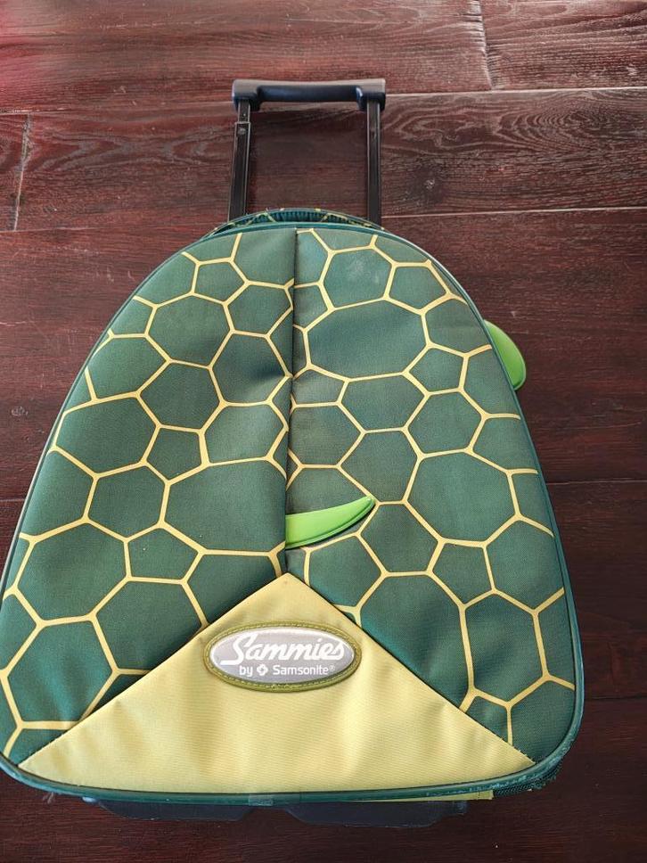 Kinderkoffer Schildpad by Samsonite, Sieraden, Tassen en Uiterlijk, Koffers, Gebruikt, Hard kunststof, Minder dan 50 cm, Minder dan 35 cm