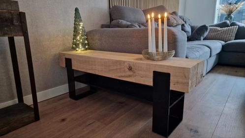 Tv meubel sidetable salontafel bankje industrieel, Huis en Inrichting, Tafels | Salontafels, Zo goed als nieuw, Minder dan 50 cm