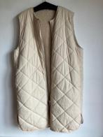 Lange warme bodywarmer XXXL - H&M - beige, Kleding | Dames, Grote Maten, Verzenden, Beige, Gedragen, Overige typen