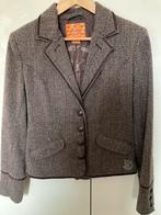 Heel mooi kort tweet blazer jasje maat M, Maat 38/40 (M), Bruin, Ophalen of Verzenden, Zo goed als nieuw
