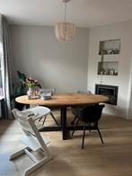 Lifestyle 94 ovale eettafel extra goede kwaliteit, Huis en Inrichting, Ophalen, 200 cm of meer, Zo goed als nieuw, Vijf personen of meer