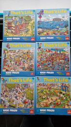 That's Life puzzels 1000 stukjes, Ophalen, 500 t/m 1500 stukjes, Zo goed als nieuw, Legpuzzel