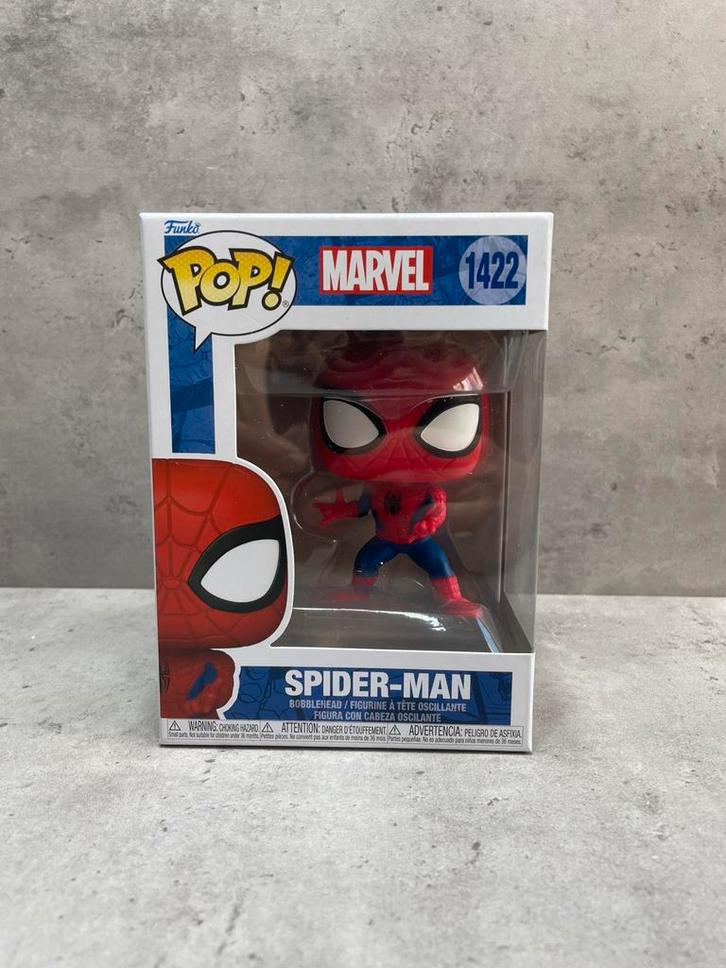 Funko Pop! Spider-Man (#1422) – Marvel, Verzamelen, Poppetjes en Figuurtjes, Nieuw, Ophalen of Verzenden