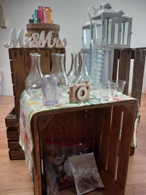 Bruiloftdecoratie, Hobby en Vrije tijd, Feestartikelen, Gebruikt, Overige typen, Geboorte of Huwelijk, Ophalen