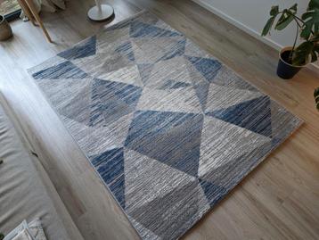 Nieuw Blauw tapijt 170x220 cm