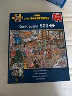 Jvh puzzel 500 stukjes 'op het nieuwe jaar', Hobby en Vrije tijd, Ophalen of Verzenden, 500 t/m 1500 stukjes, Gebruikt, Legpuzzel