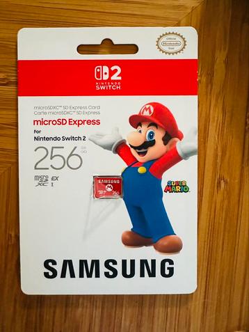 ZGAN - 256 GB microSD Express for Switch 2 (Samsung) beschikbaar voor biedingen