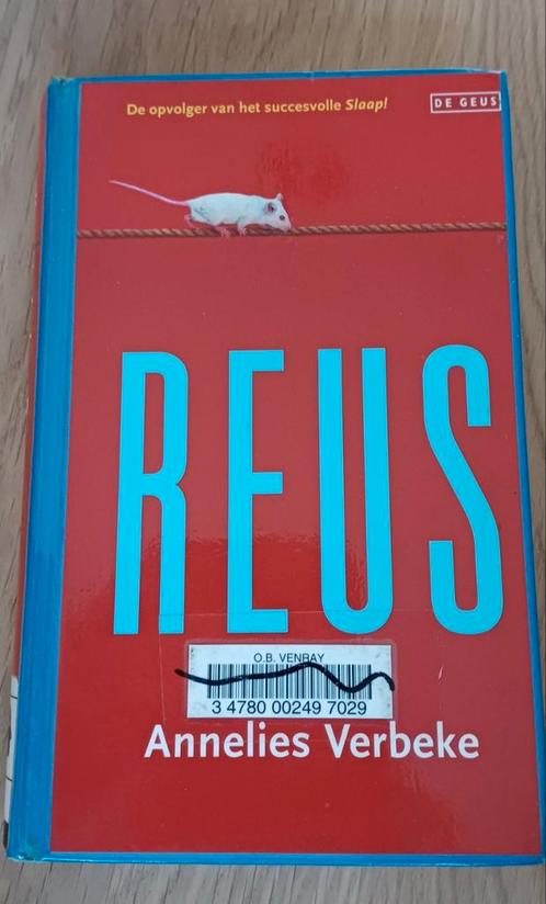 Annelies Verbeke - Reus, Boeken, Literatuur, Zo goed als nieuw, Nederland, Ophalen of Verzenden