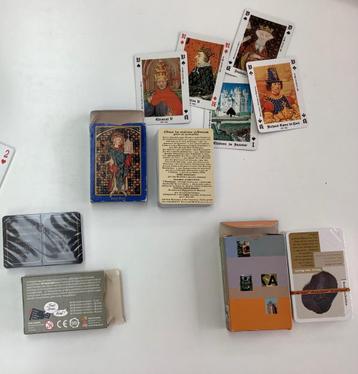 SPEELKAARTEN - KWARTET  OA: JEU GOTHIQUE beschikbaar voor biedingen