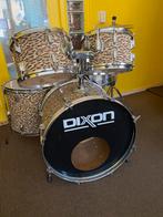 Drumstel in  panterprint surf of jungle-style, Ophalen, Gebruikt, Overige merken