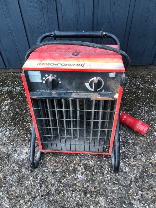 Bouwdroger 9KW Thermo Power, Doe-het-zelf en Verbouw, Verwarming en Radiatoren, Gebruikt, Kachel, 800 watt of meer, Minder dan 30 cm