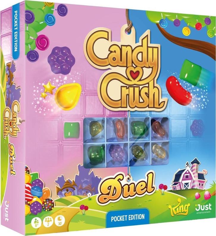 Candy Crush Duel Pocket Edition, Hobby en Vrije tijd, Gezelschapsspellen | Bordspellen, Nieuw, Ophalen of Verzenden