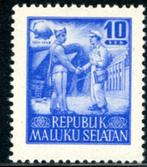 Indonesie RMS 104-02-pf - Repoeblik Maloekoe Selatan, Postzegels en Munten, Ophalen of Verzenden, Gestempeld, Zuidoost-Azië