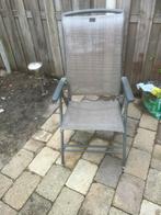4 lichtgewicht tuinstoelen, Ophalen, Zo goed als nieuw, Aluminium