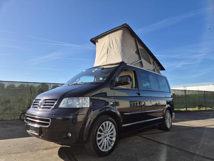 Vw T5 California Comfortline hefdak Buscamper 2005, Caravans en Kamperen, Campers, Bedrijf, tot en met 4, Buscamper of Camperbus