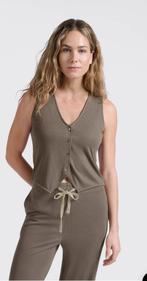 Yaya bruine broek met gilet maat M/38, Kleding | Dames, Maat 38/40 (M), Bruin, Ophalen of Verzenden, Zo goed als nieuw