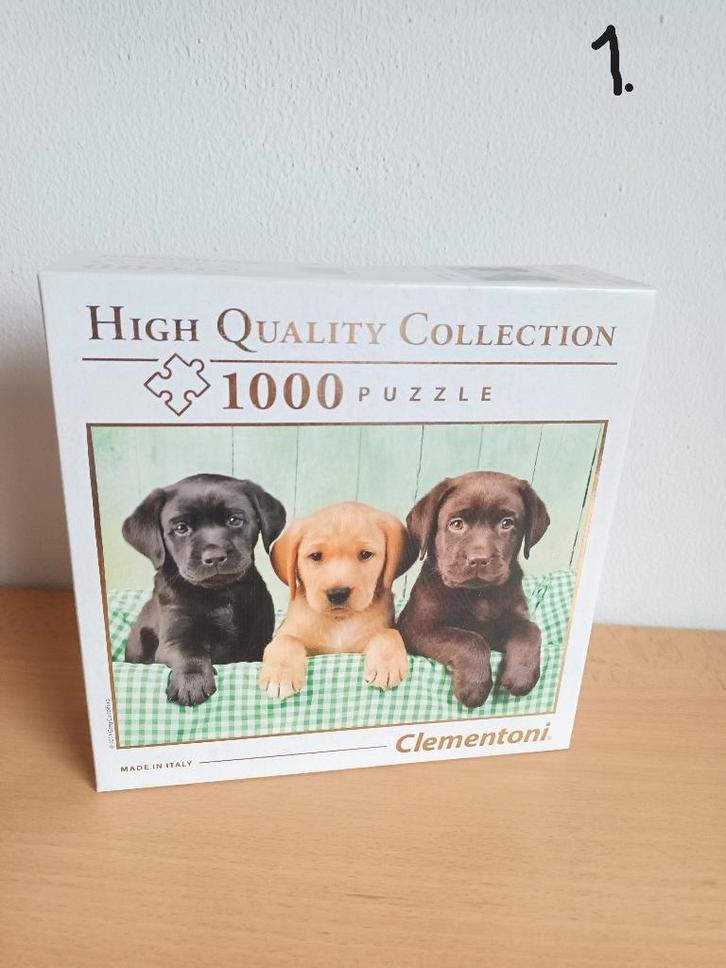 Puzzels., Hobby en Vrije tijd, Denksport en Puzzels, Gebruikt, Legpuzzel, 500 t/m 1500 stukjes, Ophalen of Verzenden