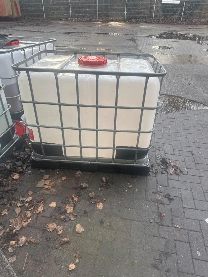 IBC Container 600 Liter, Tuin en Terras, Regentonnen, Ophalen of Verzenden