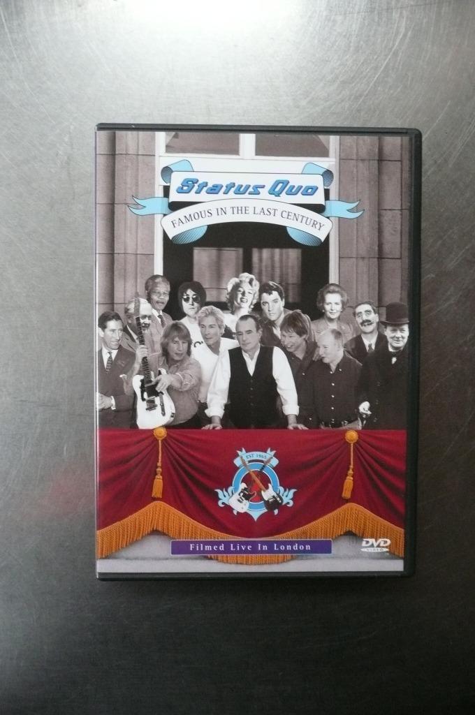 Status Quo - Famous In The Last Century, Cd's en Dvd's, Dvd's | Muziek en Concerten, Zo goed als nieuw, Muziek en Concerten, Alle leeftijden