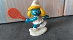 Schleich smurfin tennis 1981, Ophalen of Verzenden, Zo goed als nieuw, Smurfin
