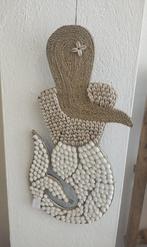 Zeemeermin hanger met schelpjes of zeepaardje, Huis en Inrichting, Kwastje-over-Kastje, Nieuw, Ophalen of Verzenden, Kwastjeoverkastje@gmail.com