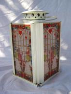 Lantaarn voor waxinelichtje of kaarsje - Kerst - Wit, Ophalen, Nieuw