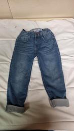 Stoere jongens spijkerbroek - maat 110 met knoopelastiek, Ophalen of Verzenden, Gebruikt, Jongen, Broek