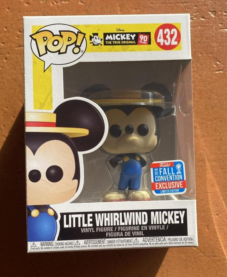 the true original 90 years nr. 432 - Little whirlwind Mickey, Verzamelen, Poppetjes en Figuurtjes, Nieuw, Ophalen of Verzenden