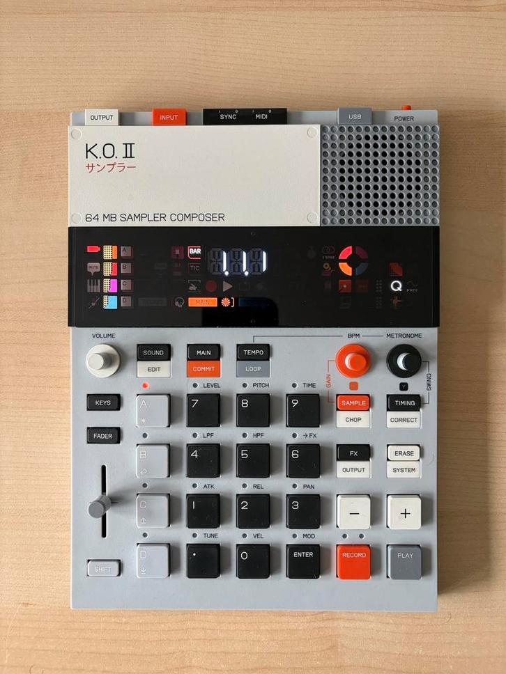 Teenage Engineering EP133 KO2, Muziek en Instrumenten, Samplers, Zo goed als nieuw, Ophalen