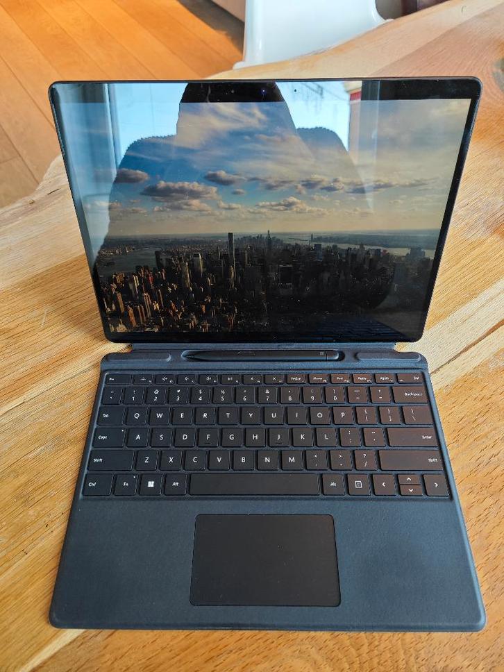 Surface Pro X met 128GB of 1TB SSD & typecover met pen, Computers en Software, Windows Laptops, Zo goed als nieuw, 13 inch, SSD