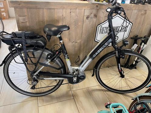 Gazelle chamonix bosch middenmoter 28 inch  M49 cm, Fietsen en Brommers, Elektrische fietsen, Zo goed als nieuw, Gazelle, 47 tot 51 cm
