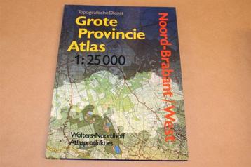 Grote provincie atlas Noord-Brabant/West beschikbaar voor biedingen