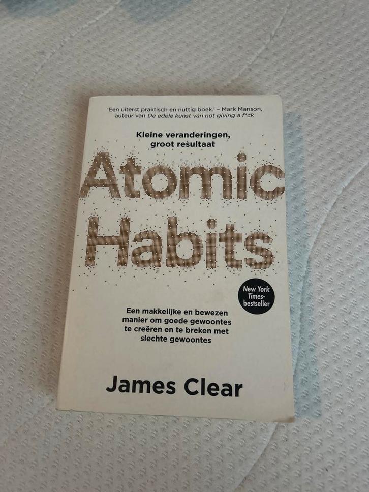 Atomic Habits - James Clear, Boeken, Advies, Hulp en Training, Gelezen, Ophalen of Verzenden