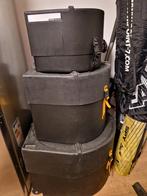 Drum hardcases - 22k 18k 16ft 13t, Muziek en Instrumenten, Behuizingen en Koffers, Ophalen of Verzenden, Overige instrumenten
