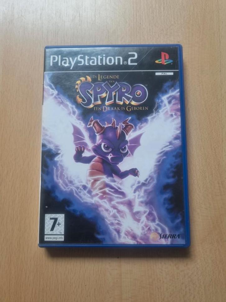 De legende van spyro een draak is geboren playstation 2, Spelcomputers en Games, Games | Sony PlayStation 2, Zo goed als nieuw