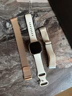 Fitbit Sense - Incl. Bandjes & Oplader, Sieraden, Tassen en Uiterlijk, Smartwatches, Gebruikt, Wit, Ophalen of Verzenden, Fitbit