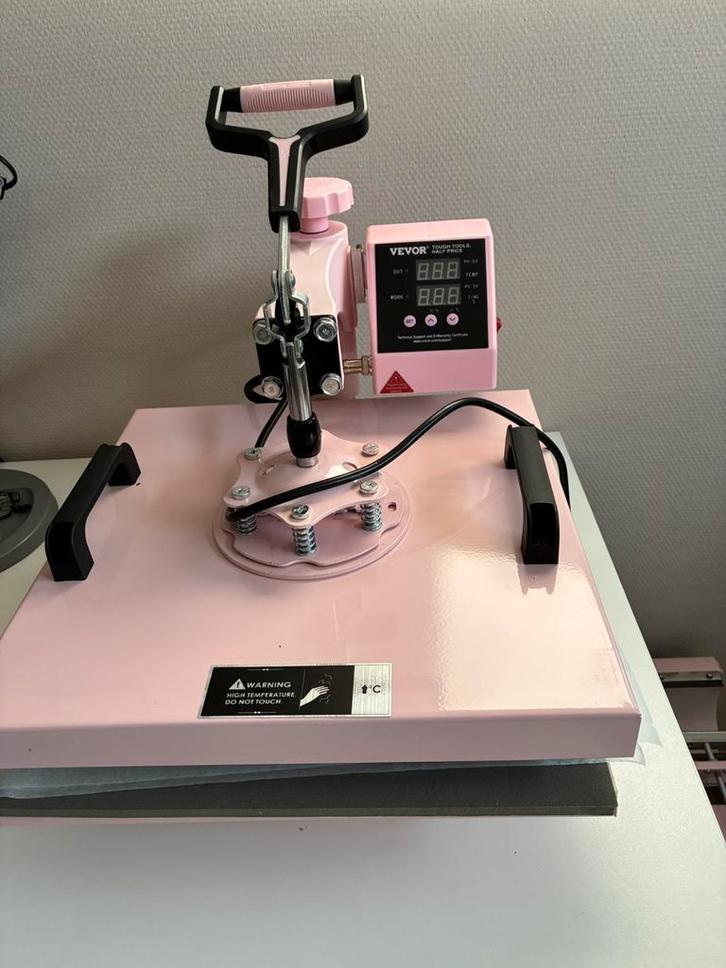 5 in 1 Hitte pers voor bedrukken merkloos, Hobby en Vrije tijd, Kledingapplicaties en Hotfix, Nieuw, Ophalen