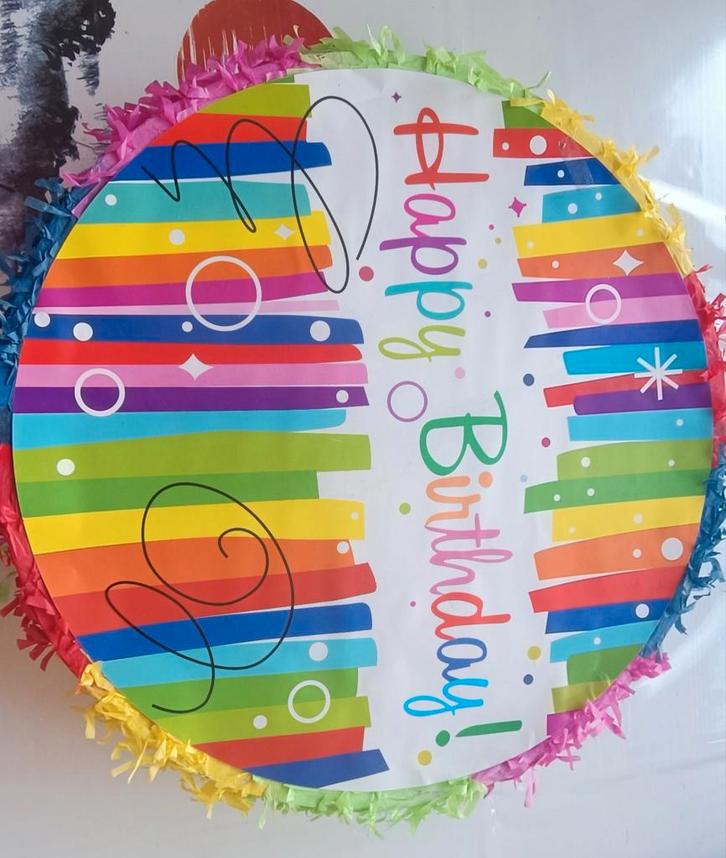 Grote pinata, Hobby en Vrije tijd, Feestartikelen, Nieuw, Verjaardag, Ophalen of Verzenden