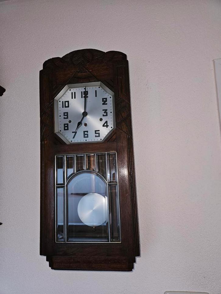 Mooie eiken houten wesminsterklok, Antiek en Kunst, Antiek | Klokken, Ophalen