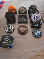Diverse Onderzetters/viltjes met Houder, Ophalen, Gebruikt, Glas of Kopje