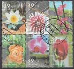NL Blokje/serie Zomerzegels - Bloemen - 2002, Postzegels en Munten, Postzegels | Nederland, Verzenden, Na 1940, Gestempeld