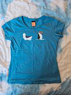 Okimono shirt maat S, Maat 38/40 (M), Blauw, Ophalen of Verzenden, Zo goed als nieuw