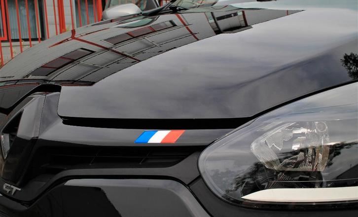 Franse vlag sticker voor Renault Clio Megane RS GT enz, Auto diversen, Tuning en Styling, Ophalen of Verzenden