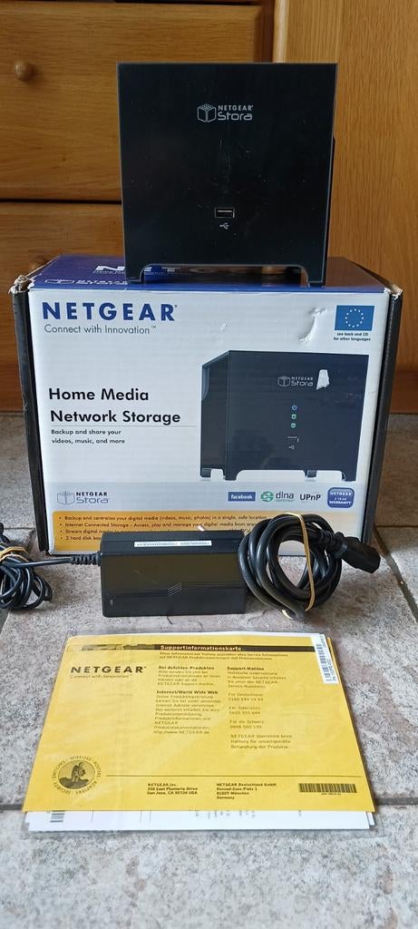 Netgear MS2000 nas.server media network storage., Ophalen of Verzenden